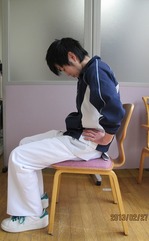 腰のストレッチ